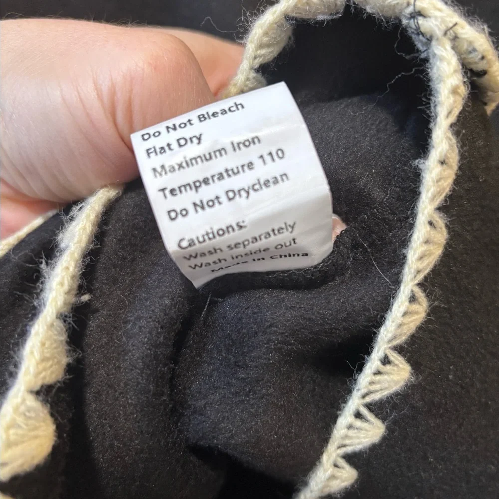 Commense Contrast Trim Jacket With Matching Scarf Black Super Soft Coat Size L - Picture 8 of 8